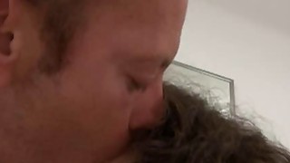 Spunky Brunette Amy White Rides Rocco's Dick Until She Cums