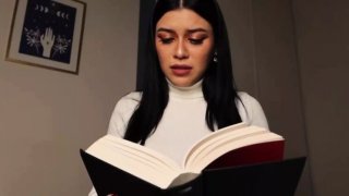 Hot latina step-mommy sweetieluna fucks herself with dildo in 4k