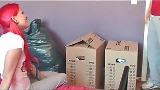 Big ass hot redhead escort fucking with guy creampie big tits anal
